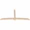 Ekena Millwork Bellingham Smooth Timber Gable Bracket, Douglas Fir, 108"W x 54"H x 3 1/2"D x 5 1/2"F, 12/12 Pitch GBW108X54X0406BEL00SDF - alternate 3